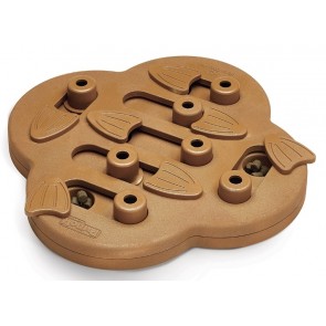 Dog Worker Interactive Treat Puzzle Dog Toy, Tan